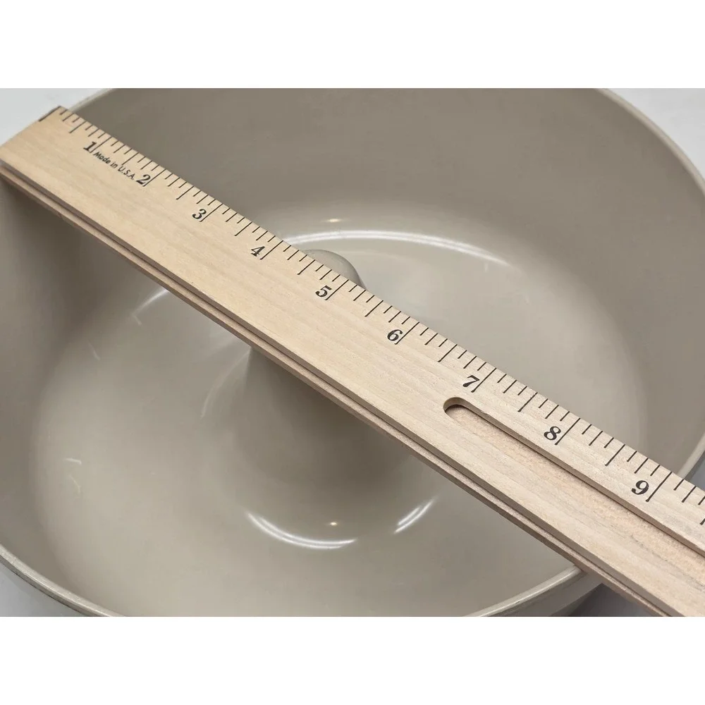 Anchor‎ Hocking Microware Ring Mold Pan Beige PM459-TI 9 Inch Round USA Made